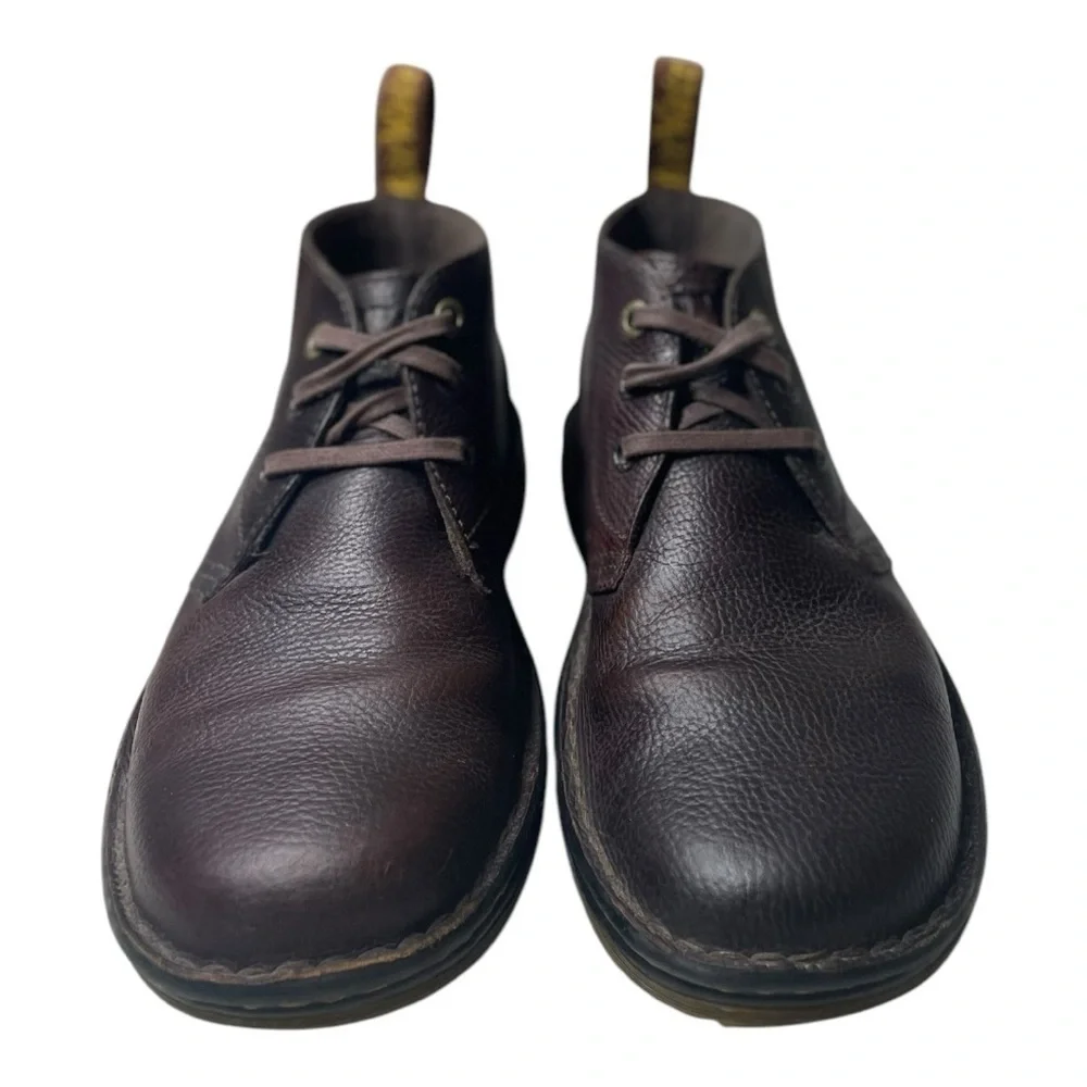 Dr. Martens Industrial Men’s Sussex Bear Track Brown Leather Chukka Boots